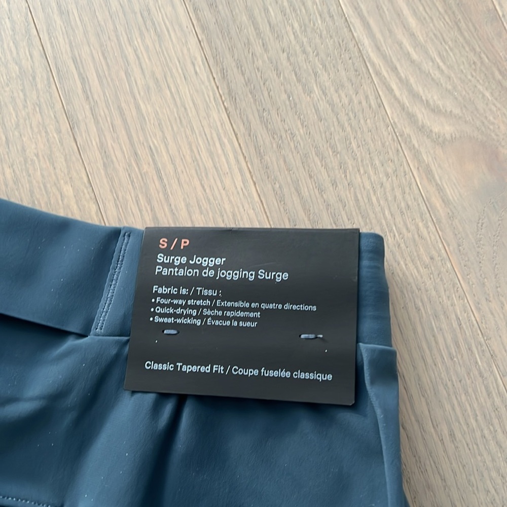 Lululemon Surge Jogger (Mens) sz Small in Iron Blue (Brand New with Tag) - Picture 5 of 6